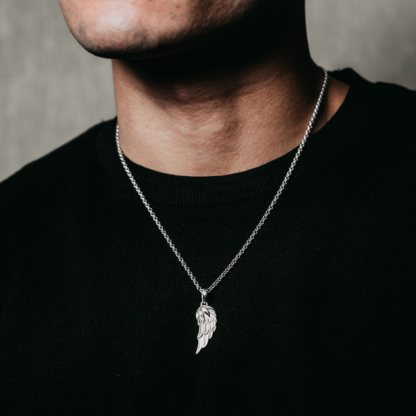 Wing Pendant (Silver)
