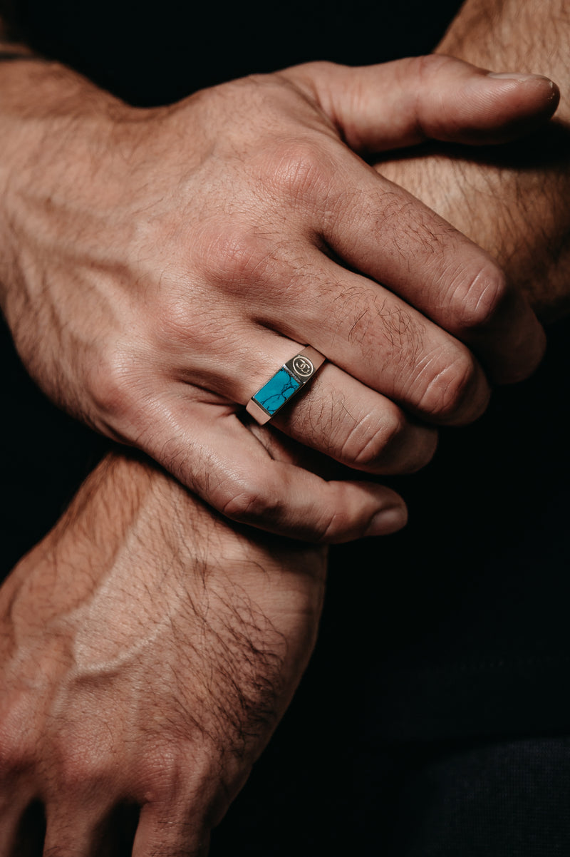 Classic Turquoise Ring (Silver)