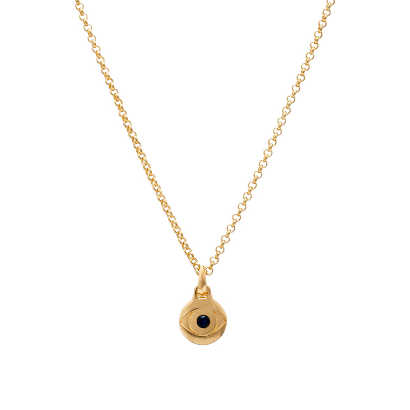 Evil Eye Pendant (Gold)