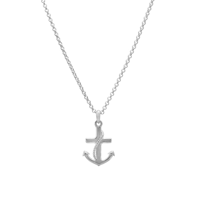 Anchor Pendant (Silver)