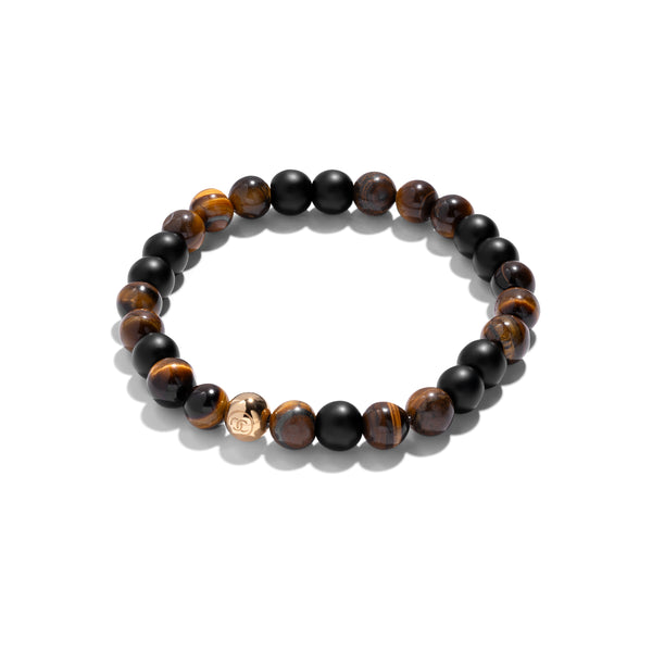 Matte Black x Brown Eros Bracelet