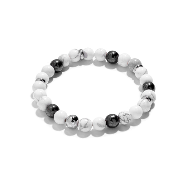 Marble x Hematite Eros Bracelet