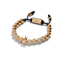 Gold Crown Aventus Bracelet