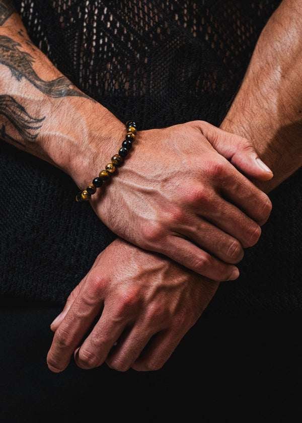 Matte Black x Brown Eros Bracelet