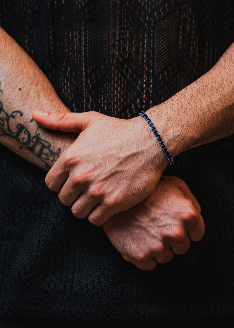 Blue Tennis Eros Bracelet