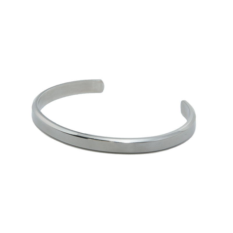 Streamline Cuff Bracelet X Silver